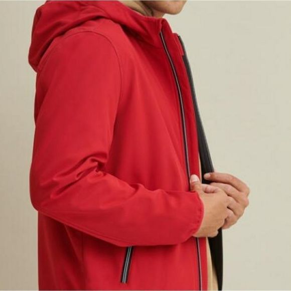 GUESS RED Light Weight Hooded Jacket - Picture 4 of 7